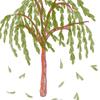 An illustration of a tree with green leaves